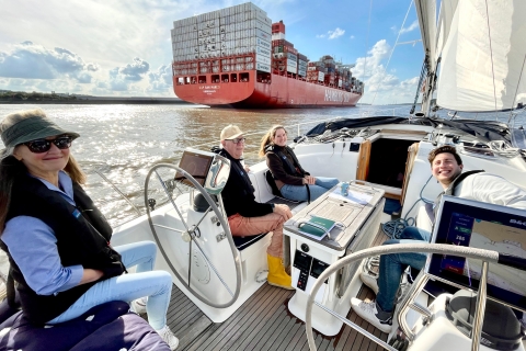 Auténtico paseo en velero "hacia Blankenese", Hamburgo/ElbaTour guiado en alemán