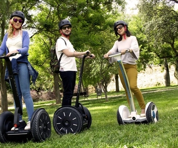 Valencia: Segwaytour door het Cabecera Park en Bioparc
