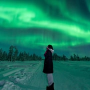 Ylläs - Excursion privée à la poursuite des aurores boréales - Aurores boréales garanties