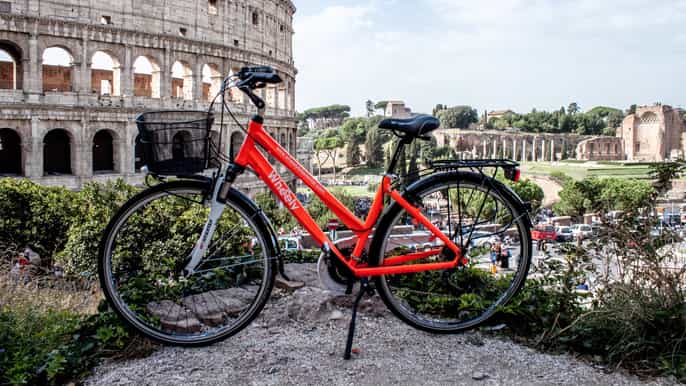 rome 2day trekking bike rental