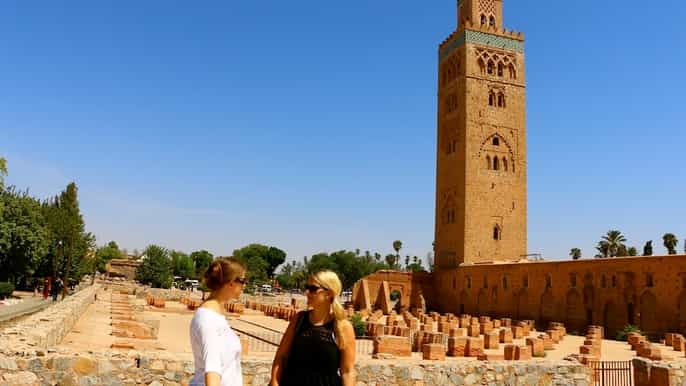 from casablanca private day tour to marrakech