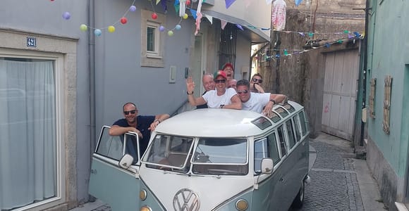 Porto: VW Kombi Highlights Tour with Lunch & Panoramic Views