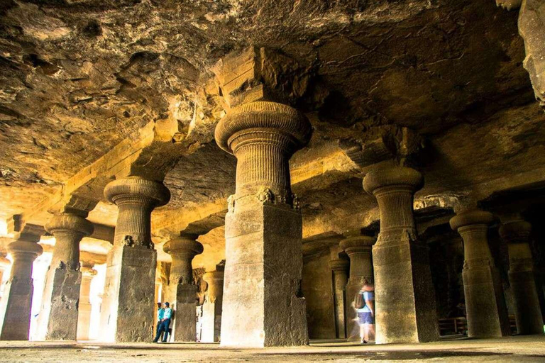 Von Mumbai: Halbtagestour durch die Stadtführung und Elephanta Island Tour