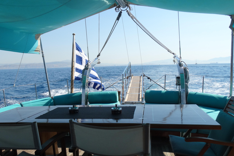 Agistri, Moni, and Aegina Sailing Yacht Cruise