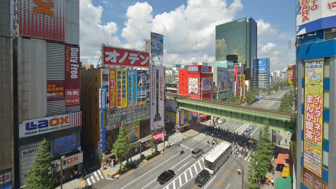 tokyo akihabara 2 ore walking tour guidato