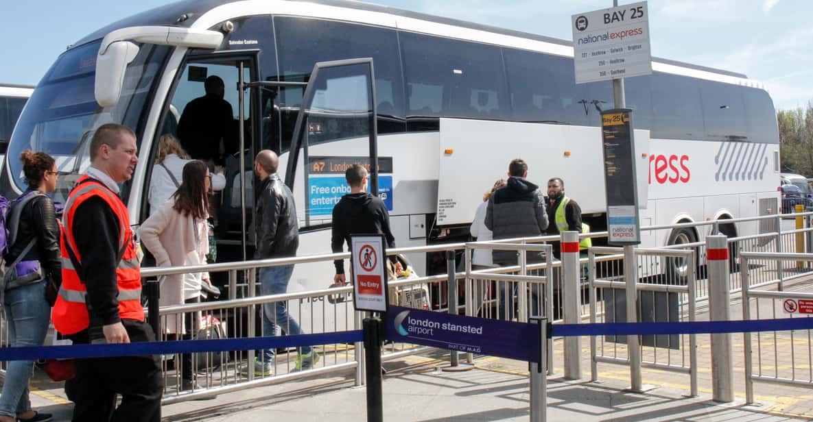 Stansted Airport to Central London Bus Transfer GetYourGuide