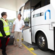 Lotnisko Stansted: transfer autobusem do centrum Londynu