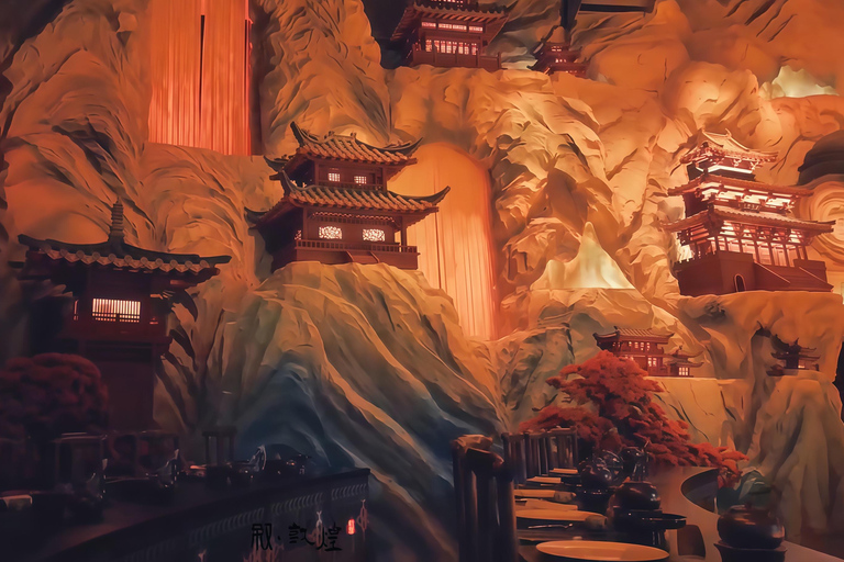 Shanghai: Dunhuang-Themed Dinner Show with Costumes VIP Seat Meal+Costume+Makeup