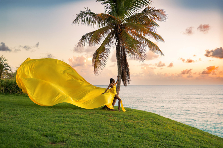 Flying Dress Barbados Photoshoot Experience