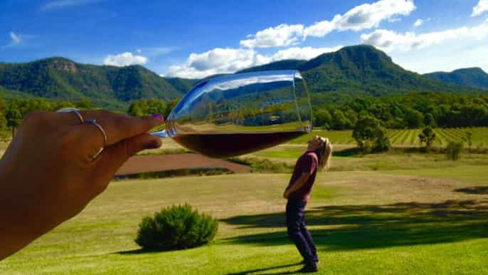 hunter valley wineries vodka cheese chocolate f/ sydney