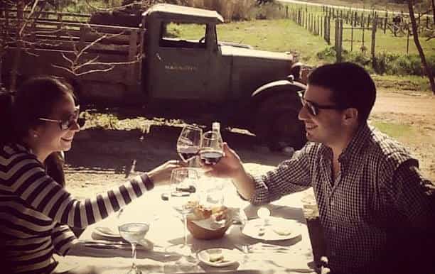 a experiência do vinho de punta