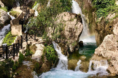 Depuis El Albir : Circuit des cascades de Guadalest et d&#039;Algar