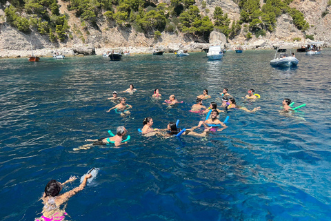 Capri Full Experience:Blue Grotto+Faraglioni Swim+City Visit Premium