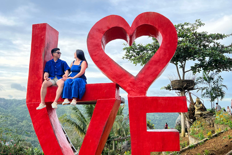 宿雾：Sirao 花园、莉亚神庙和 La Vie 之旅宿务：西劳花园、莉亚神庙和 La Vie 之旅