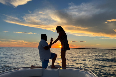 Croisière privée au coucher du soleil