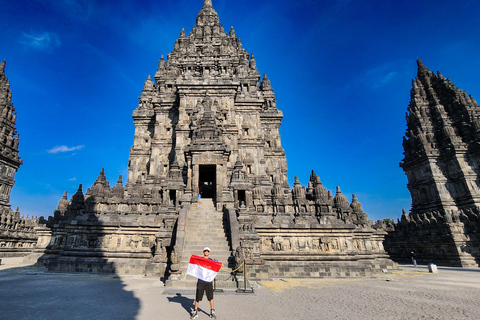 Excursão a Yogyakarta Prambanan (um dos maiores templos hindus)