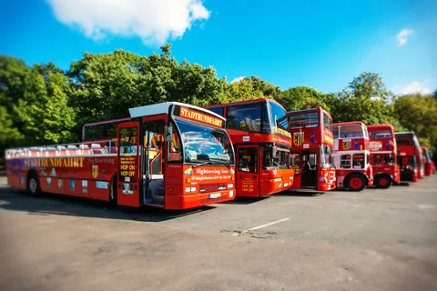 Leipzig: Bus Tour with Walking Tour