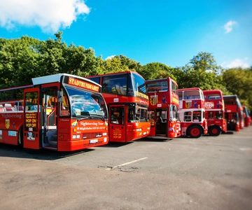 Leipzig: Busstur med byvandring