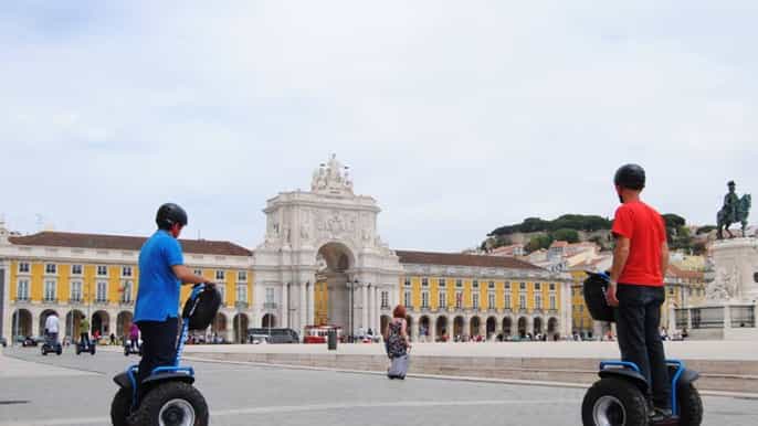 lisbon 1 hour private segway tour of the castle