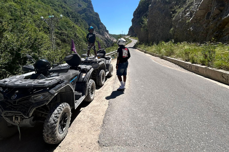 Tirana: Off-Road ATV Adventure to Bovilla Canyon & Viewpoint Bovilla Lake – Single Ride (1 People / 1 Quad Bike)