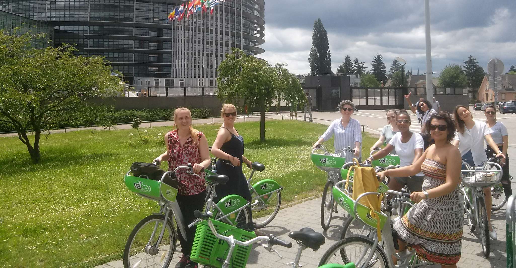Visite guidée à vélo du centre-ville de Strasbourg avec un local - Hizvo