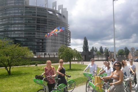 Strasbourg City Center Guided Bike Tour with a Local