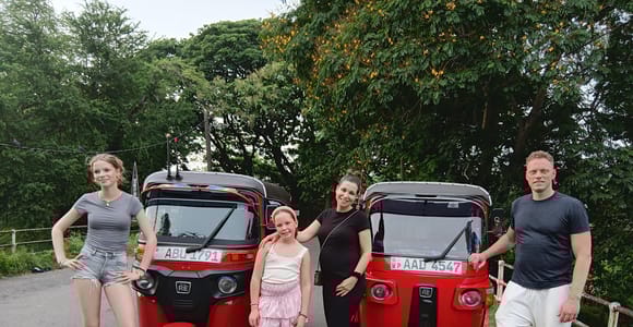 Von Negombo nach Colombo Stadtrundfahrt mit dem Tuk Tuk mit Abholung