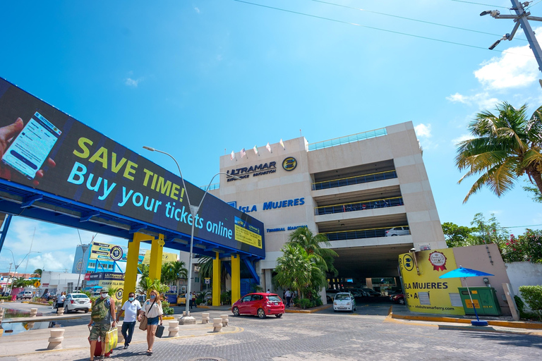 Cancun: Passeio de carrinho de golfe na Isla Mujeres, open bar e almoço