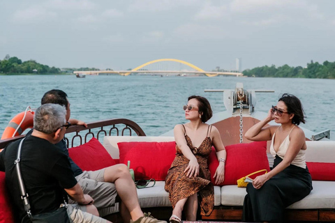 Hue: Luxury Sunset Tea & Dinner Cruise on Perfume River [No Dinner] Luxury Sunset Tea Cruise