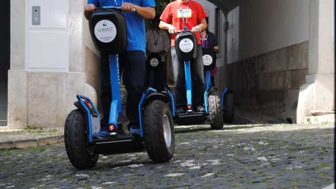 lisbon 1.5hour private segway tour of alfama district