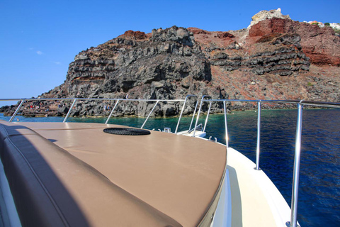 Santorini Private Cruise boat fishing tour - BBQ, SnorkelingSantorini: Private Fishing Trip