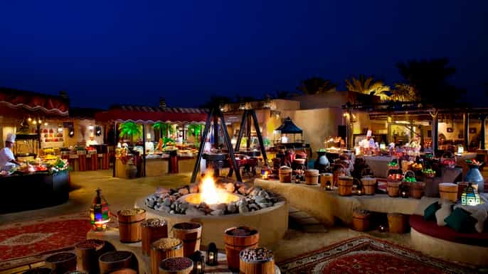 al hadheerah dubai authentic arabic dinner experience