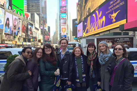 Nowy Jork: Wycieczka piesza Broadway 101