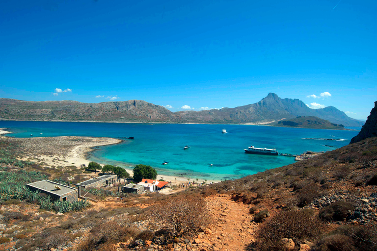 Z Heraklionu: rejs nad lagunę Balos i na wyspę GramvousaTour PL/FR/PL