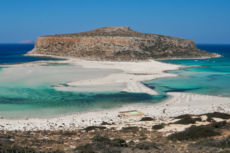 Z Heraklionu: rejs nad lagunę Balos i na wyspę GramvousaTour PL/FR/PL