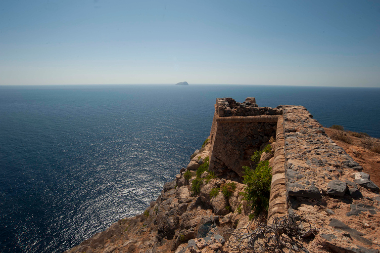 Z Heraklionu: rejs nad lagunę Balos i na wyspę GramvousaTour PL/FR/PL