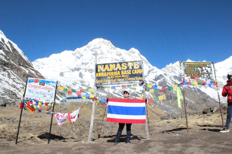 From Kathmandu: 12 Day Annapurna Base Camp private Trek