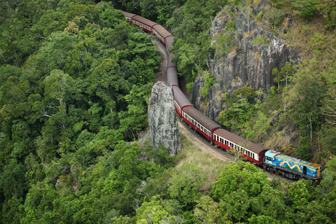 Från Cairns: Heldagstur till Kuranda Army Duck Experience