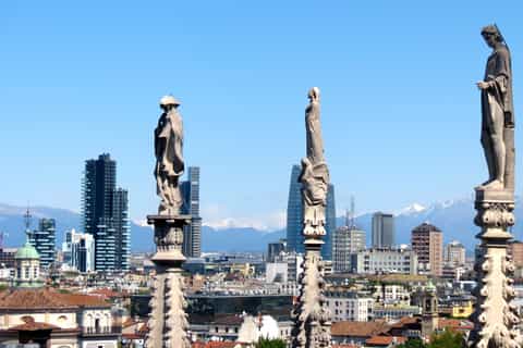 milan skiptheline tour of the duomo and terraces