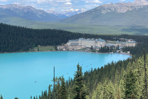 Banff/Canmore: Tour del lago Louise, del lago Moraine e del lago EmeraldPrelievo dal Centro Visitatori Travel Alberta Canmore