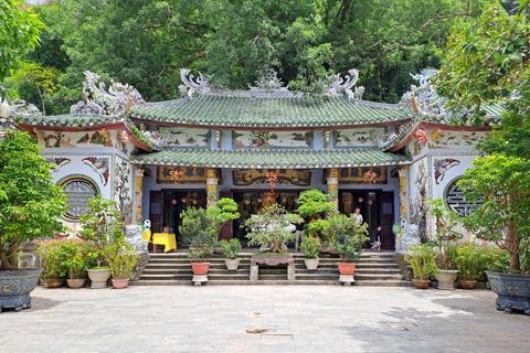 Marble Mountains and Lady Buddha from Hoi An OR Da NangMarble Mountains and Lady Buddha