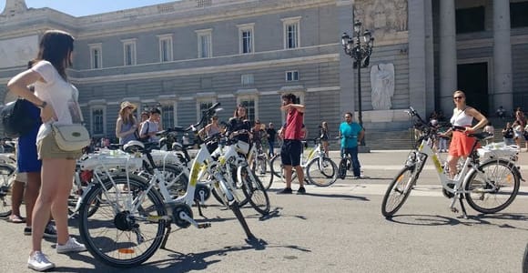 Madrid: 3-stündige Sightseeingtour mit dem Elektrofahrrad