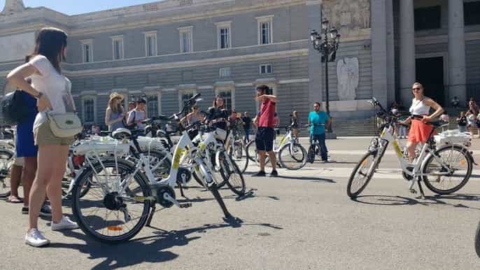 madrid 3hour sightseeing tour by electric bike