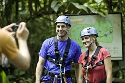 Rainforest Adventures Costa Rica Atlantic 6 in 1 Tour Tour Only with Meeting Point