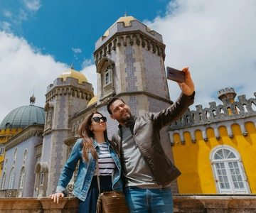 Lisbon: Pena Palace, Sintra, Cabo da Roca, & Cascais Daytrip