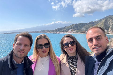 Taormina: private Tagestour mit Abholung in Catania