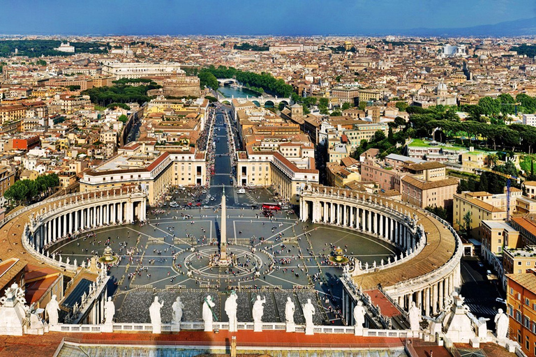 Roma: Tour guidato della città del Vaticano e delle catacombe di un giorno intero