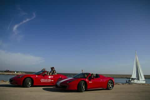 Barcelona: Ferrari Driving & Jet Ski Experience