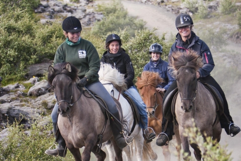 Hafnarfjörður: Wikingertour zu Pferd am Nachmittag
