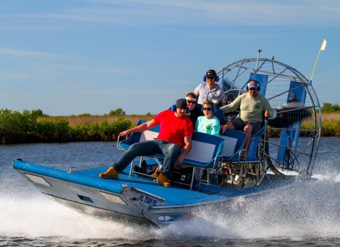 Homosassa: Airboat-tur i Den Mexicanske Golf og delfinsafari